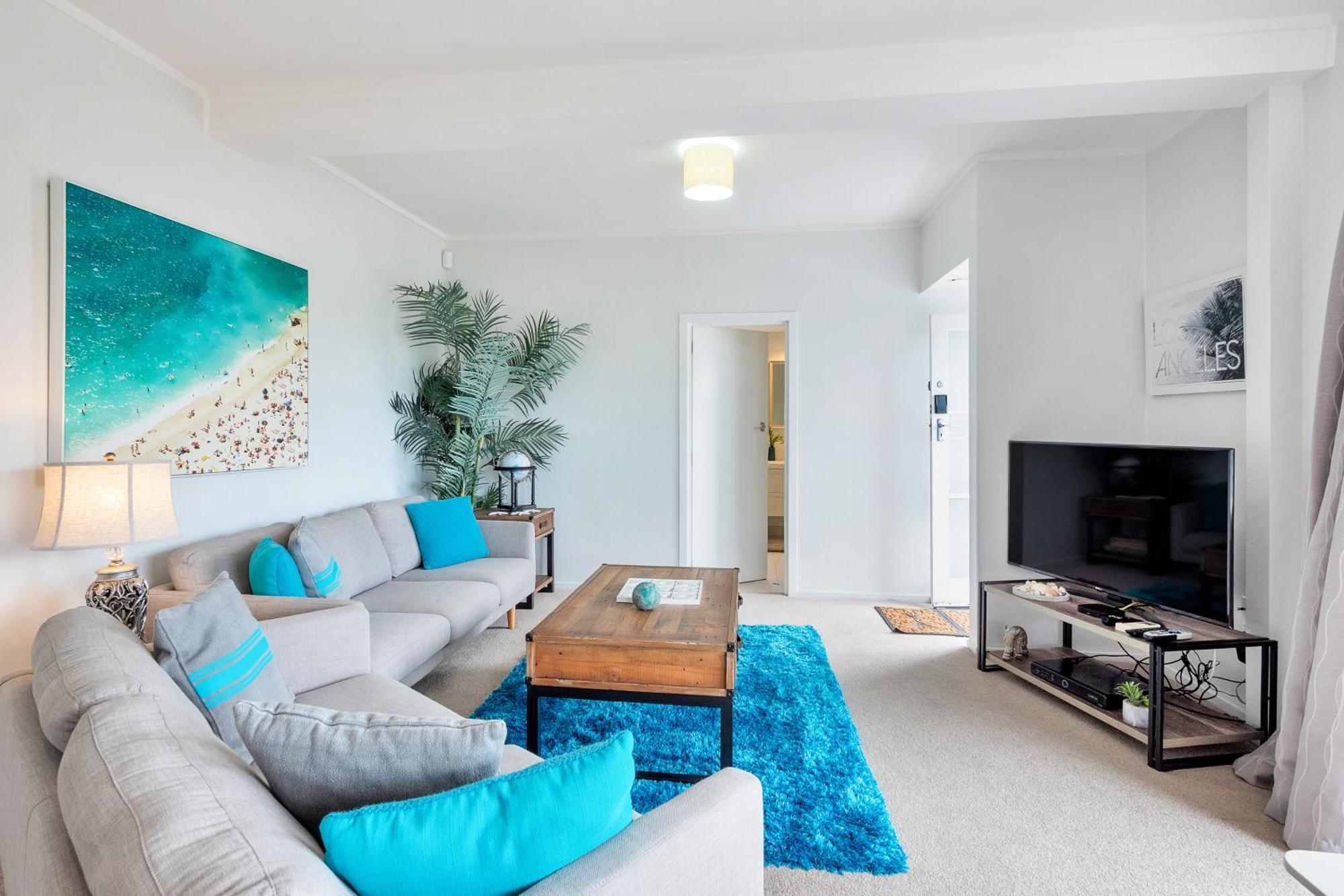 Bright Kingsland Contemporary Apartment Auckland Bagian luar foto